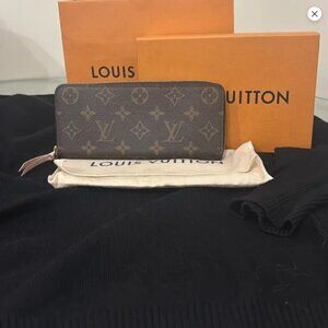 Louis Vuitton Clemence Wallet Rose Ballerine